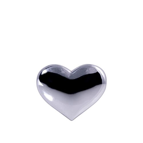 Sweetheart Silver Heart Magnetic Brooch