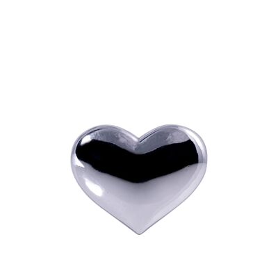 Spilla magnetica con cuore in argento Sweetheart