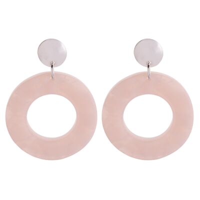 Naomi Geometric Circles Stud Earrings DE0786A