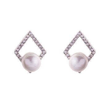 Audrey Cristal & Fausses Perles Contemporain DE0809S