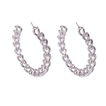 Boucles d'Oreilles Eternal Hoop Lever Back DE0818K