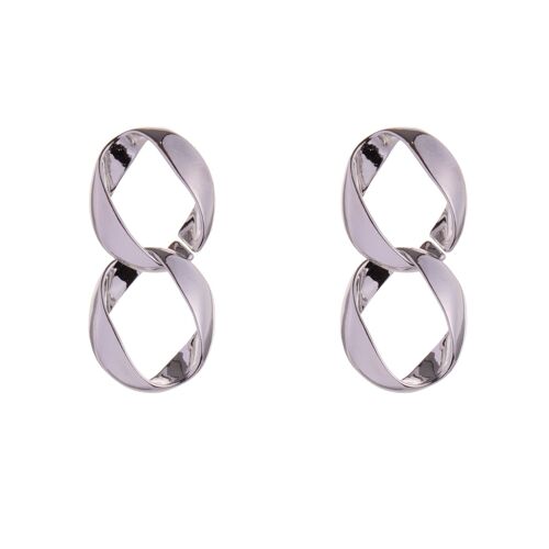 Zaha Abstract Geometric Contemporary Stud Earrings DE0820K