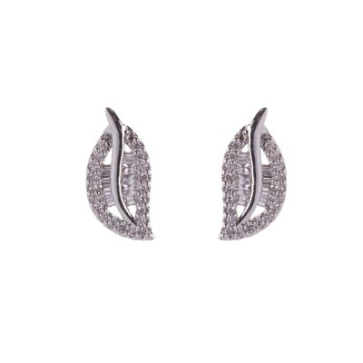 Keira Gold Plated & Crystal Stud Earrings DE0849A