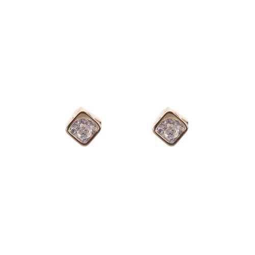 Keira Clear Crystals Stud Earrings DE0852B