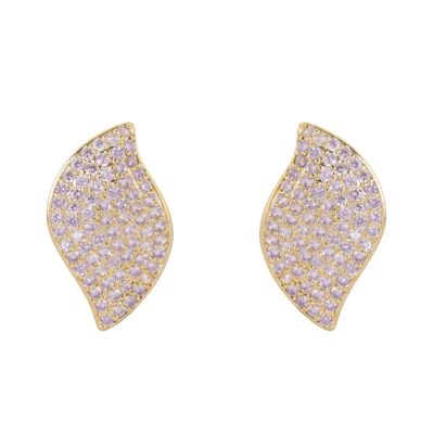 Kylie Gold Plated & Crystal Contemporary DE0878B