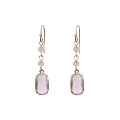 Venus Crystal Natural Hook Earrings DE0901D