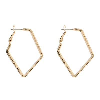 Aretes Eternal Hoop Abstract Palanca DE0914S