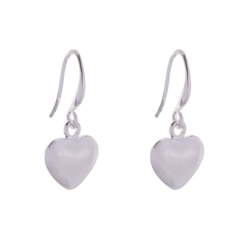 Emily Contemporary Heart Hook Earrings DE0920K