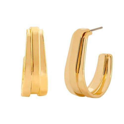 Eternal Gold Plated Post Earrings DE0933A