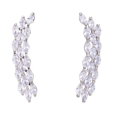 Boucles d'oreilles Cora Crystal Post - Or