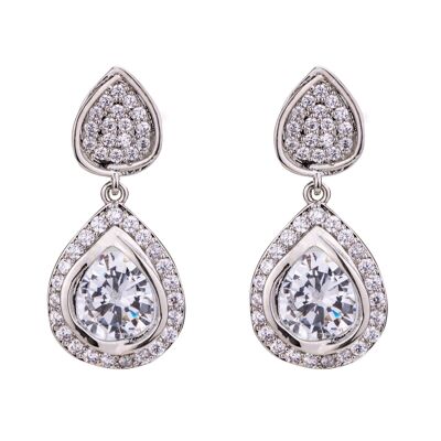 Boucles d'oreilles pendantes en cristal Diana DE0960S