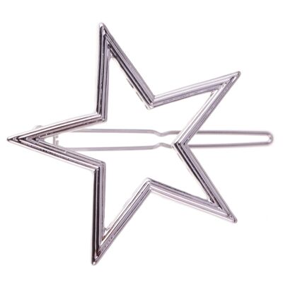 Accessoires pour cheveux Eternal Silver Contemporary Star Clip