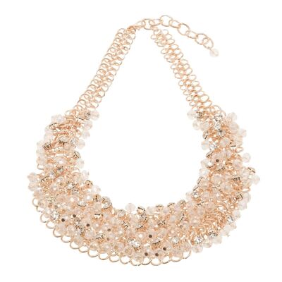 Catherine Cut Glass Statement Necklace DN0796D
