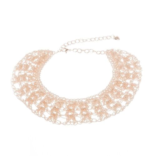 Crochet Statement Short Necklace DN0882