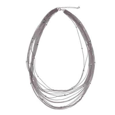 Donna Mehrreihige Halskette - Silber