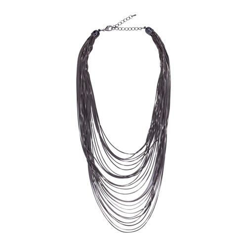 Donna Party Multi-Row Mid-Length Necklace DN1391A