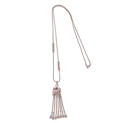 Eternal Tassel Necklace - Silver