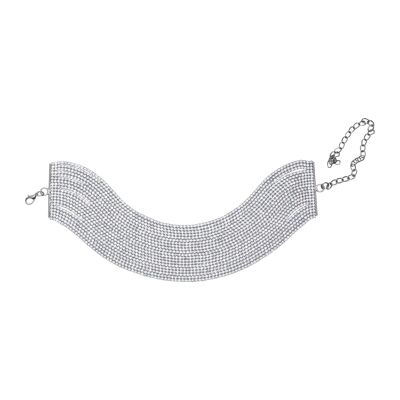 Donna Clear Crystal Choker Necklace DN1461S