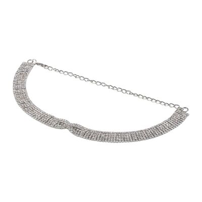 Donna Clear Crystal Choker-Halskette DN1462A