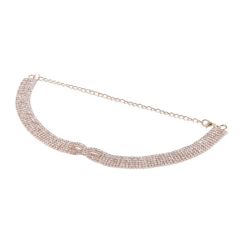 Donna Clear Crystal Choker Necklace DN1462S