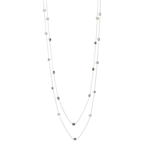 Aura Crystal Multi-Row Necklace DN1468A