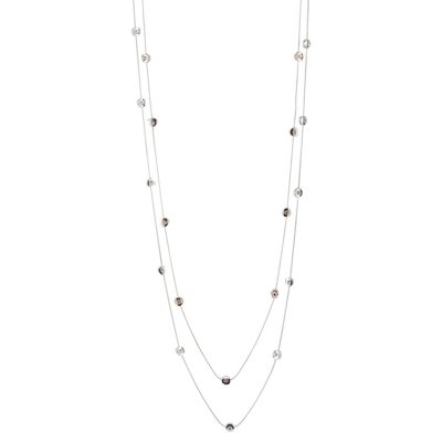 Aura Crystal Multi-Row Necklace DN1468A