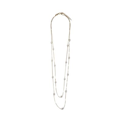 Aura Crystal Mehrreihige lange Halskette DN1622K