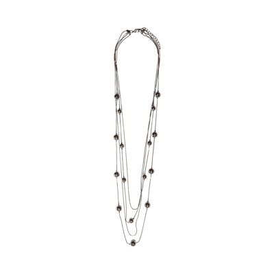 Ewige mehrreihige Halskette - Gold DN1623K