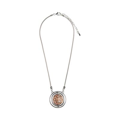 Collana Eternal Dreamcatcher - Argento e Nero canna di fucile