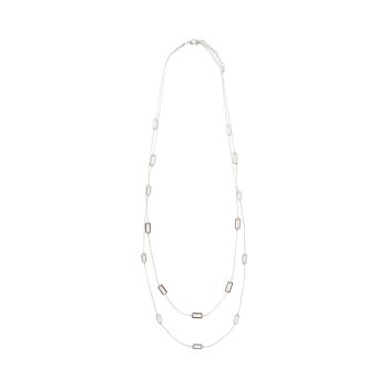 Collier Aura Multi-Rangs - Argent Rhodié