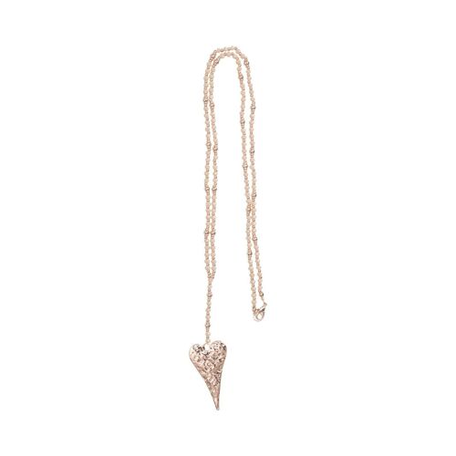 Gaia Rose Gold & Pink Semi-Precious Stone Necklace