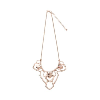 Cleo Tribal Necklace - Rose Gold