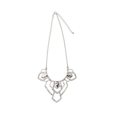 Collier Cleo Tribal - Argent Rhodié