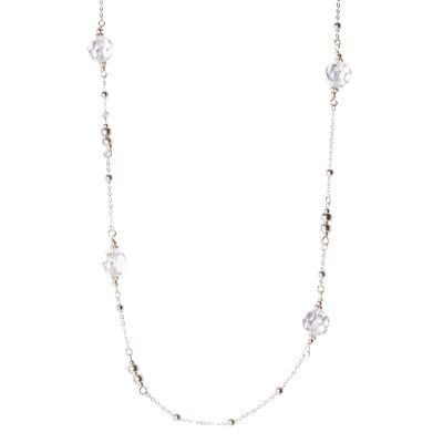 Asteria Crystal Contemporary Long Necklace DN1888