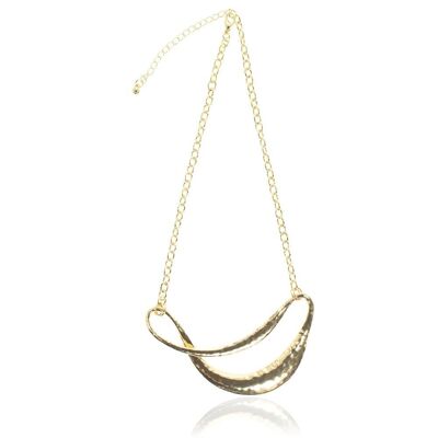 Collana corta Zaha astratta contemporanea DN1923G