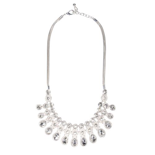 Edith Crystal Statement Necklace DN1935S