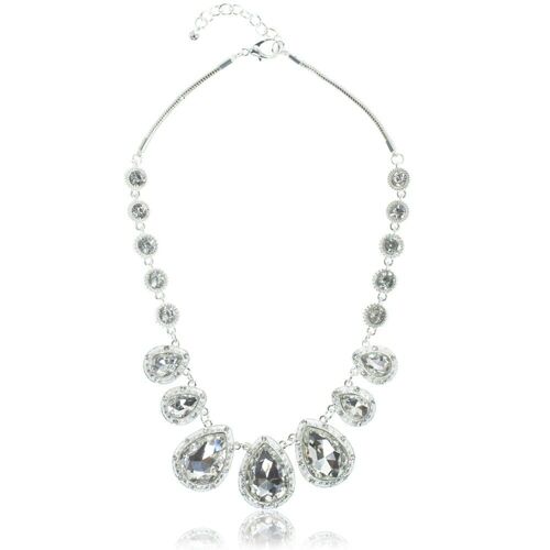 Edith Crystal Vintage Statement Necklace DN1940S