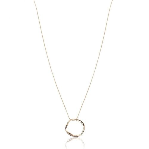 Zaha Long Pendant Necklace - Rose Gold DN1962A
