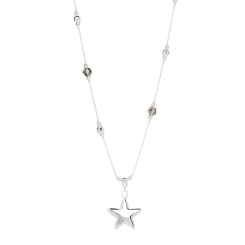 Asteria Crystal Star Contemporary Long Necklace DN1986