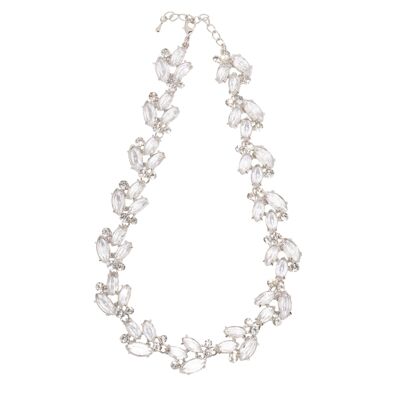 Collar corto Elizabeth Crystal Abstract Statement DN2044