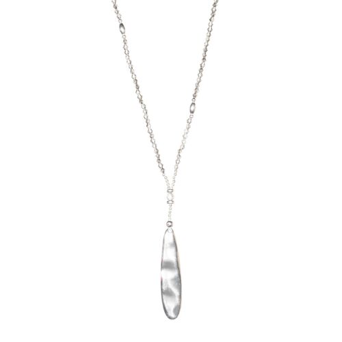 Asteria Silver Long Necklace DN2048S