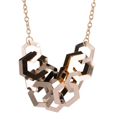 Geo Geometric Statement Short Necklace DN2053K