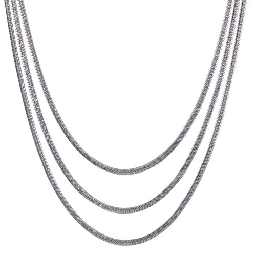 Donna Multi-Row Short Necklace DN2079S