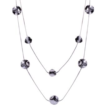 Collier Sautoir Multi-Rangs Zaha - Or Rose