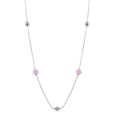 Collier Gaia en argent et pierres semi-précieuses DN2126A