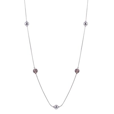 Collier Gaia en argent et pierres semi-précieuses DN2126C