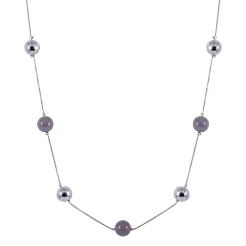 Gaia Silver & Semi-Precious Stone Necklace DN2130