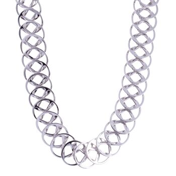 Collier court géométrique contemporain Geo DN2141