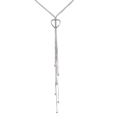 Sweetheart Heart Lariat Style Necklace DN2156
