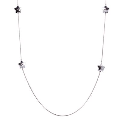 Ewige klare Kristallstern-Halskette DN2159A